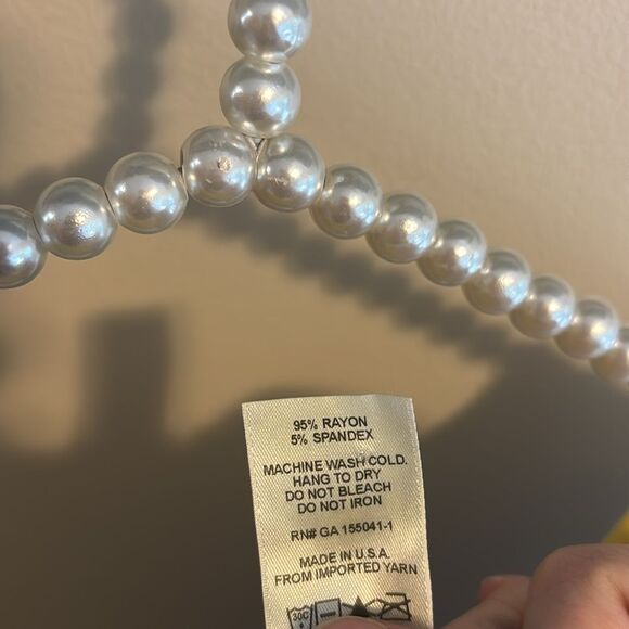 Erge Yellow green Purple Tie-Dye Long Sleeve Top size large - Picture 5 of 5